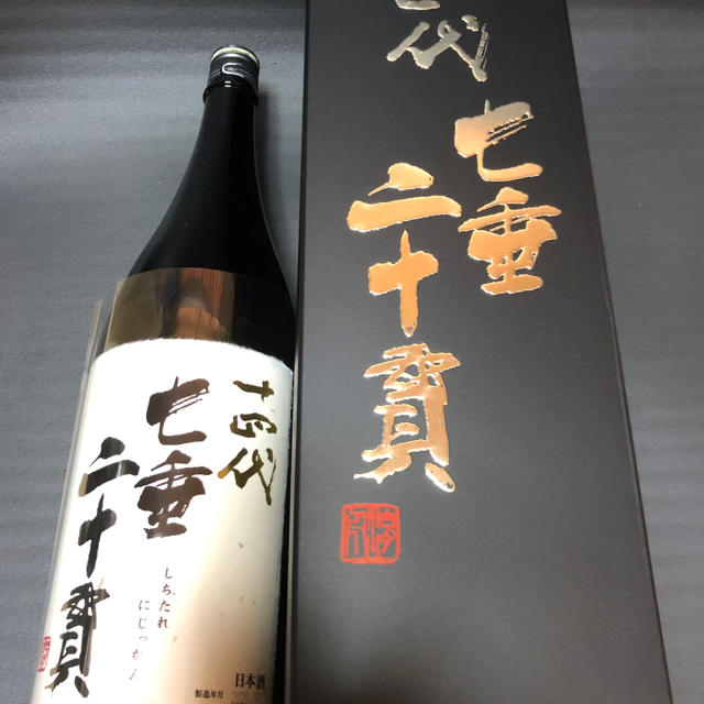 今季一番 十四代 七垂二十貫 1800ミリ 日本酒 -