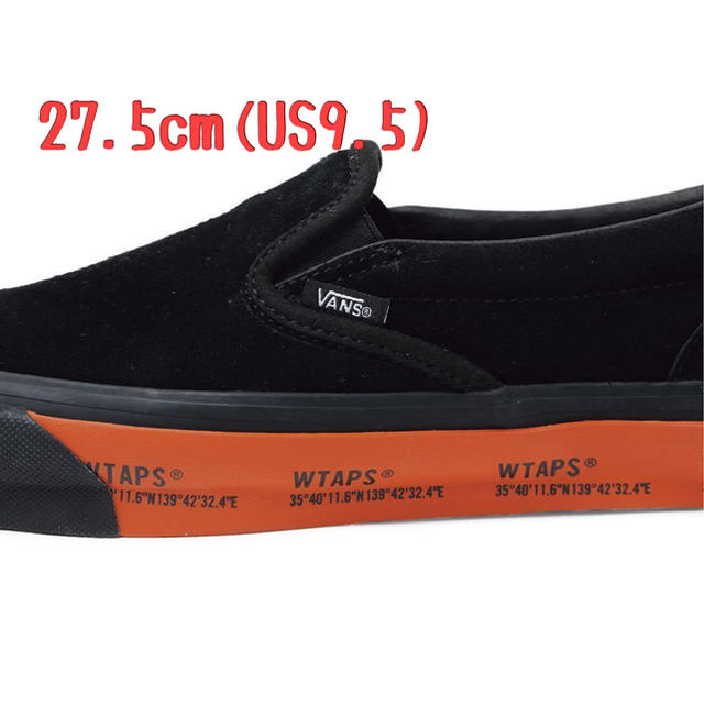W)taps(ダブルタップス)の【週末値引】WTAPS × VANS OG CLASSIC SLIP-ON LX メンズの靴/シューズ(スニーカー)の商品写真