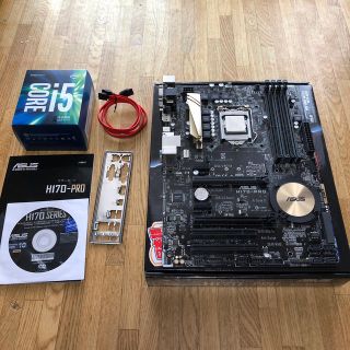 ASUS - 中古動作品 ASUS H170-PRO と Core i5 6500セットの通販 by