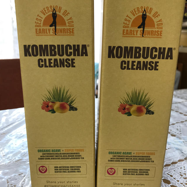 ダイエット食品kombucha cleanse
