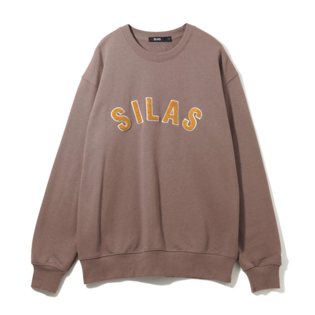 SILAS サイラス CHENILLE LOGO CREW