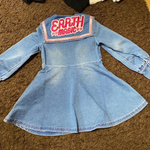 EARTHMAGIC(アースマジック)のEARTH キッズ/ベビー/マタニティのキッズ服女の子用(90cm~)(ワンピース)の商品写真