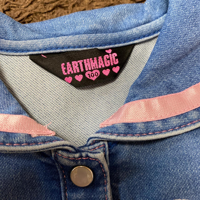 EARTHMAGIC(アースマジック)のEARTH キッズ/ベビー/マタニティのキッズ服女の子用(90cm~)(ワンピース)の商品写真