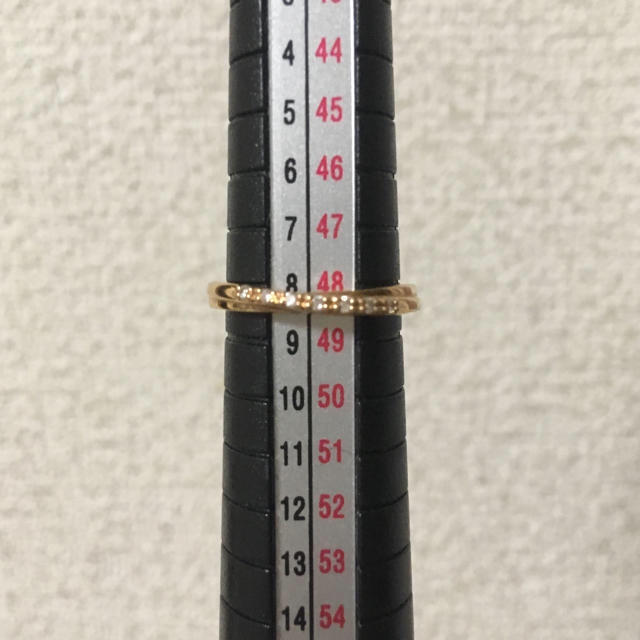 4℃ - 美品 4°C k18 ダイヤ リング 8号 ✨ 18金 指輪の通販 by にこ's 