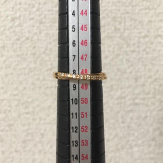 4℃ - 美品 4°C k18 ダイヤ リング 8号 ✨ 18金 指輪の通販 by にこ's ...