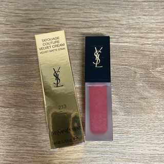 イヴサンローランボーテ(Yves Saint Laurent Beaute)のイヴサンローラン　タトワージュクチュール　213(口紅)