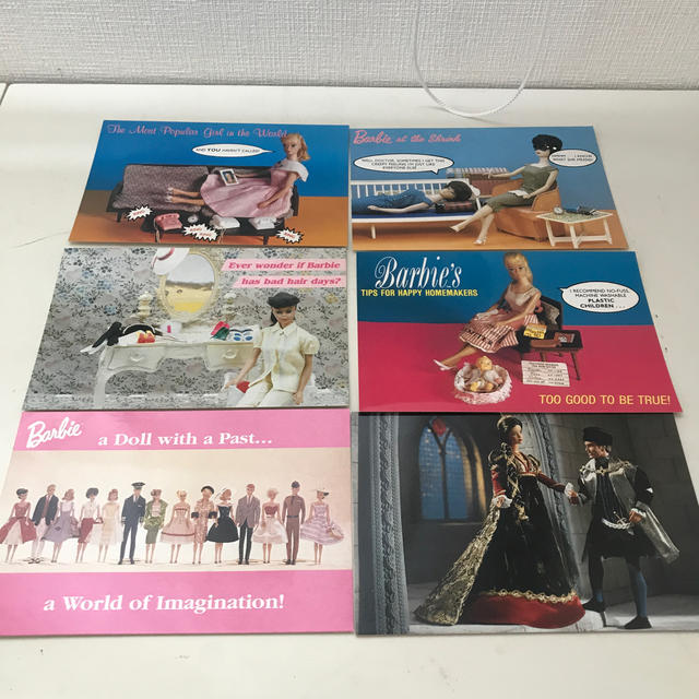 Barbie(バービー)のまとめ売り　バービー　ポストカード  15枚 インテリア/住まい/日用品の文房具(その他)の商品写真