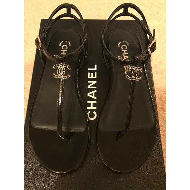 希少　CHANEL  サンダル　新品　正規品レディース