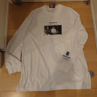 ジーユー(GU)の鬼滅の刃 GUコラボ Tシャツ 冨岡義勇 ロングTシャツ(Tシャツ/カットソー(七分/長袖))