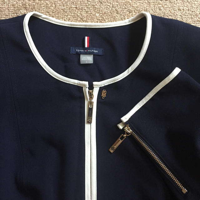 TOMMY HILFIGER(トミーヒルフィガー)のTommy Hilfiger レディースジャケット レディースのジャケット/アウター(ノーカラージャケット)の商品写真