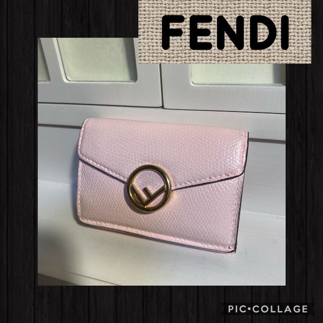 正規品★FENDIフェンディ。2018コンパクトウォレット。フェンディミニ財布。