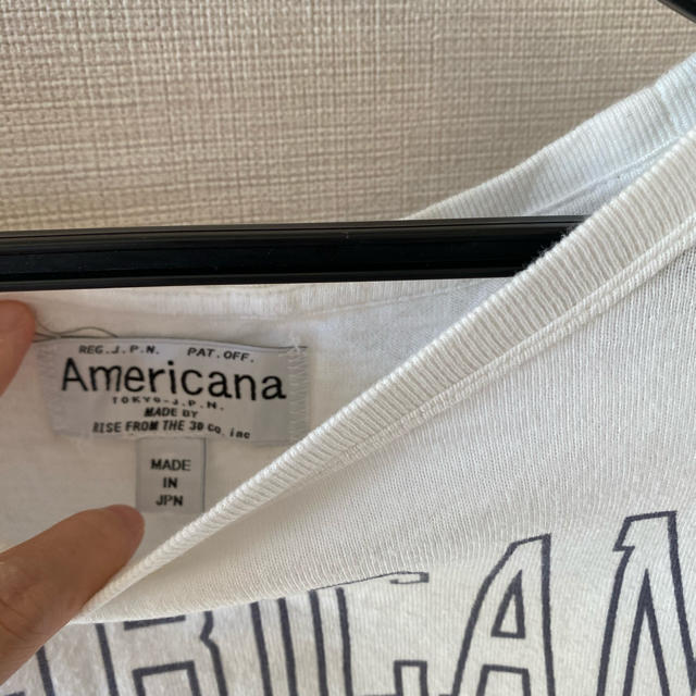 AMERICANA(アメリカーナ)のAmericana トップス レディースのトップス(Tシャツ(長袖/七分))の商品写真