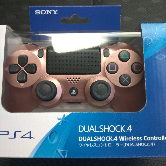 純正品 PS4 ワイヤレスコントローラー ローズゴールド