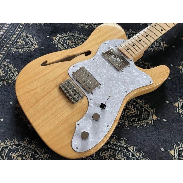 超熱 Fender フェンダーJP・テレキャスター・シンライン〔ニアミント・送料無料〕 エレキギター