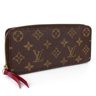 ルイヴィトン(LOUIS VUITTON)のルイヴィトン モノグラム 長財布 クレマンス ピンク 財布 フューシャ(財布)