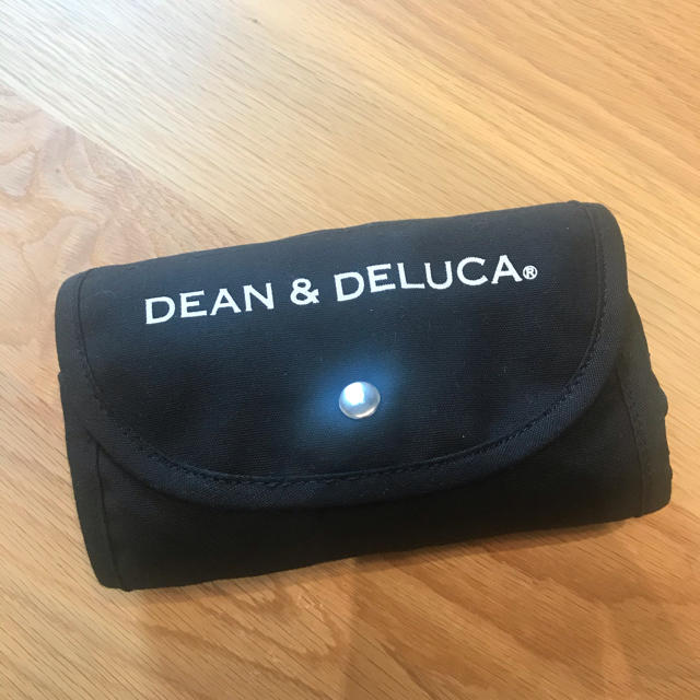 DEAN & DELUCA(ディーンアンドデルーカ)のDEAN &DELUCAエコバック　ブラック　 レディースのバッグ(エコバッグ)の商品写真