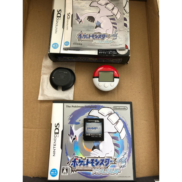 外箱、ポケウォーカー有 ポケットモンスター ソウルシルバー DS ポケモン | フリマアプリ ラクマ