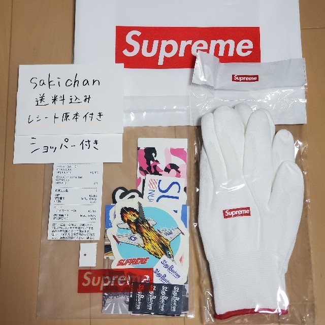 宅配宅配送 Supreme Sticker Set 手袋 fw Week1 通常版 メンズ メンズその他 Roe Solca Ec