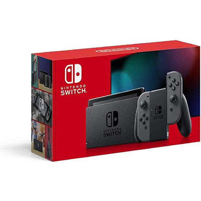 【すぐ遊べるセット】任天堂 Switch 新型  グレー セット07-181