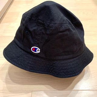 チャンピオン(Champion)のチャンピオン　バケットハット　ブラック(新品)(ハット)