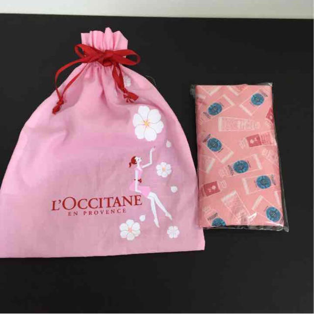 L'OCCITANE(ロクシタン)のロクシタン バッグ 巾着 新品 未使用 レディースのバッグ(ハンドバッグ)の商品写真