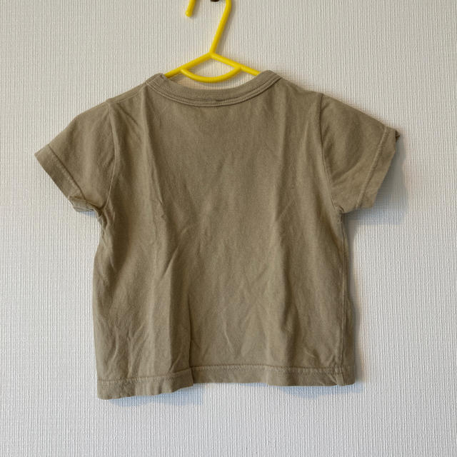 MARKEY'S(マーキーズ)のマーキーズかえる？Tシャツベージュ80 キッズ/ベビー/マタニティのベビー服(~85cm)(Ｔシャツ)の商品写真