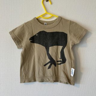 マーキーズ(MARKEY'S)のマーキーズかえる？Tシャツベージュ80(Ｔシャツ)