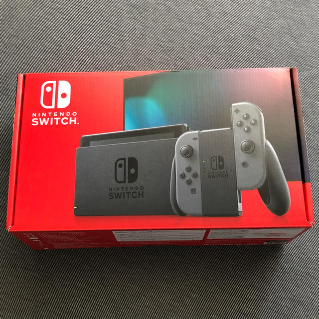 エンタメ/ホビー新品未開封　おまけ付　Nintendo Switch グレー