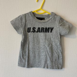 マーキーズ(MARKEY'S)のマーキーズグレーアーミーTシャツ80(シャツ/カットソー)