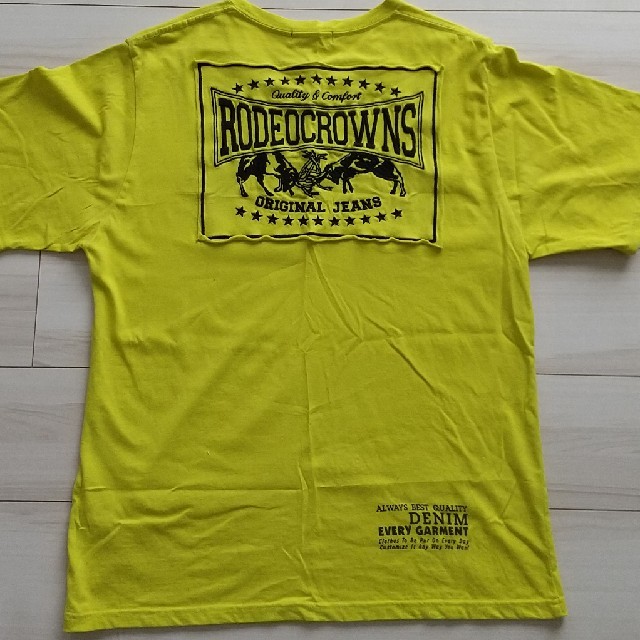 RODEO CROWNS WIDE BOWL(ロデオクラウンズワイドボウル)のRODEOCROWNS★半袖Tシャツ美品 メンズのトップス(Tシャツ/カットソー(半袖/袖なし))の商品写真