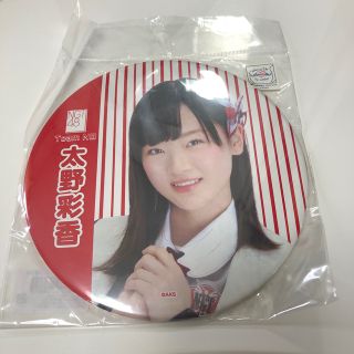 エヌジーティーフォーティーエイト(NGT48)の太野彩香　缶バッチ(アイドルグッズ)