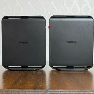 バッファロー(Buffalo)のBUFFALO Wi-Fi ルーター　2個(PC周辺機器)