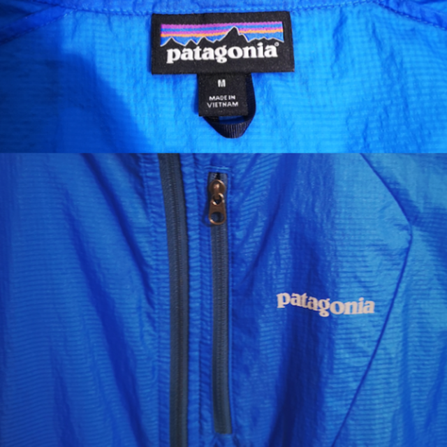 patagonia(パタゴニア)の[がく様専用]PATAGONIA パタゴニア ナイロンベスト/M/ブルー メンズのトップス(ベスト)の商品写真