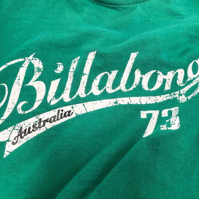 billabong(ビラボン)のBillabong ロンT 長袖　緑Tシャツ　サーフィン　サーフカジュアル メンズのトップス(Tシャツ/カットソー(七分/長袖))の商品写真
