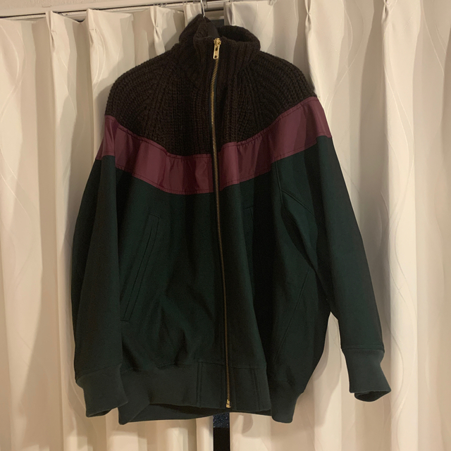 kolor 20aw ジップニットブルゾン