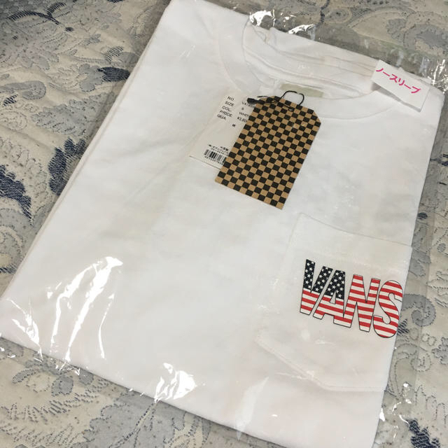 VANS - お値下げ VANS レディース タンクトップ 白 Sサイズの通販 by