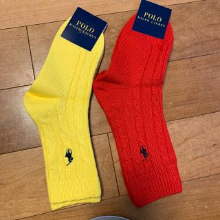 ポロラルフローレン(POLO RALPH LAUREN)の新品ラルフローレン靴下　2足セット(ソックス)