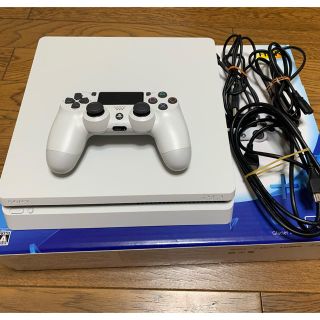 プレイステーション4(PlayStation4)のSONY PlayStation4 本体 中古 PS4 ホワイト(家庭用ゲーム機本体)