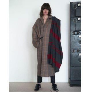 サンシー(SUNSEA)のsunsea  19aw チェックコート　3(その他)