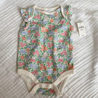 ベビーギャップ(babyGAP)のbabygap GAP ロンパース　花柄　6m 60cm(ロンパース)