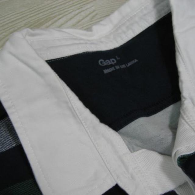GAP(ギャップ)のGAP　美品　ポロシャツ　ボーダー メンズのトップス(ポロシャツ)の商品写真