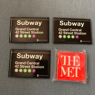 ☆ kateyu様専用☆Subway  マグネット×3  METマグネット×1(日用品/生活雑貨)