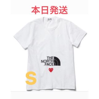 コムデギャルソン(COMME des GARCONS)の新品未使用　コムデギャルソン　ノースフェイス　コラボ　Tシャツ(Tシャツ/カットソー(半袖/袖なし))