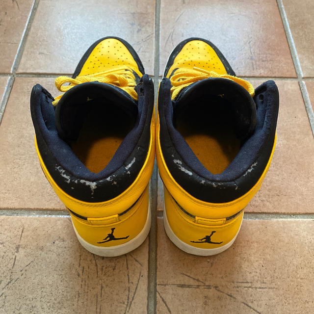 NIKE(ナイキ)の(購入不可)NIKE AIR JORDAN 1 BMP YELLOW 26.5 メンズの靴/シューズ(スニーカー)の商品写真