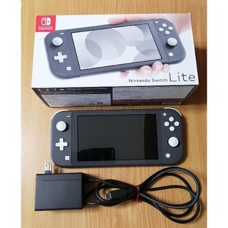 Nintendo Switch - ニンテンドースイッチライト グレーの通販 by