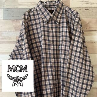 エムシーエム(MCM)の【ビックシルエット】MCM チェックシャツ(シャツ)