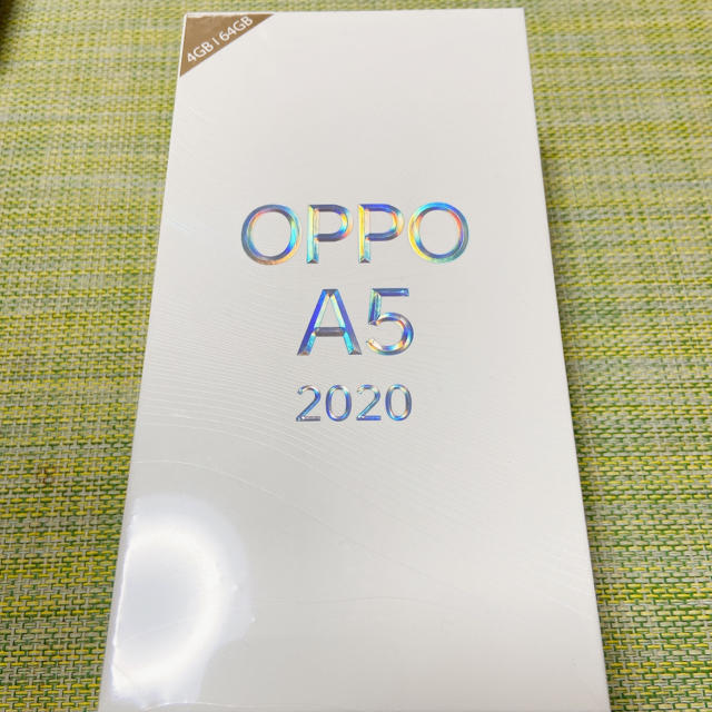 【新品】oppo A5 2020 ブルー
