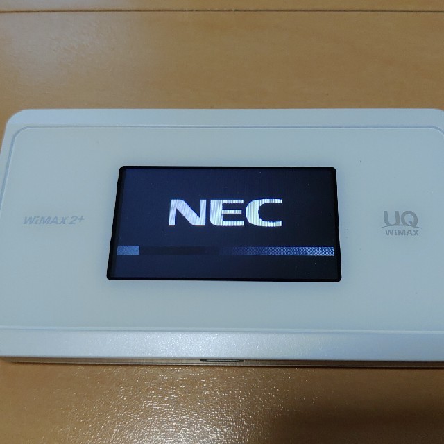 NEC(エヌイーシー)のWiMAX2+ Speed Wi-Fi NEXT WX06 クラウドホワイト スマホ/家電/カメラのPC/タブレット(PC周辺機器)の商品写真