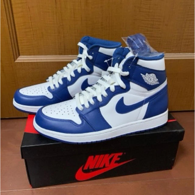 nike air jordan 1 storm blue