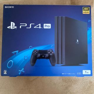 プレイステーション4(PlayStation4)のPlayStation4Pro本体CUH-7000BB01 日本製(家庭用ゲーム機本体)